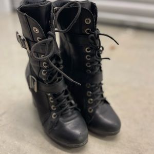 Women’s Lace Up Harley Davidson Boots